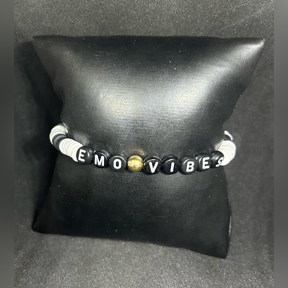 Emo Vibes Heishi Bracelet